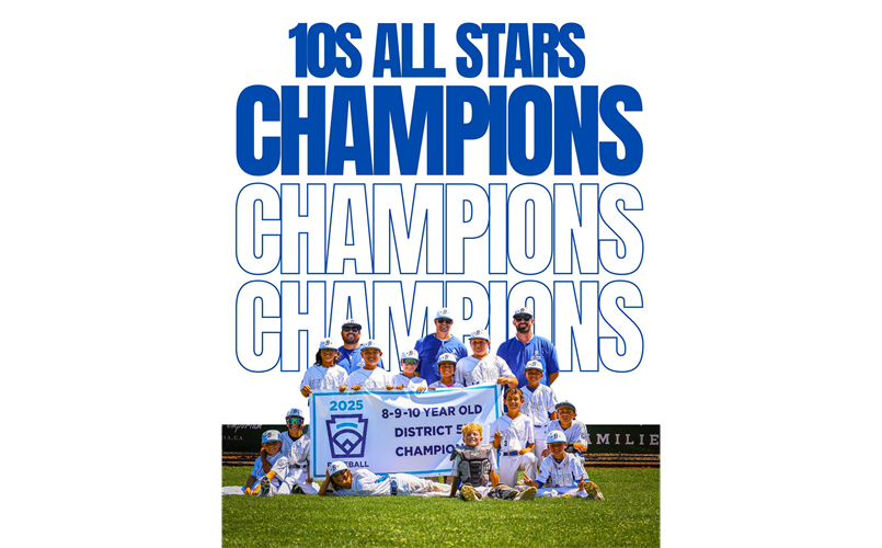 2025 District 53 10's CHAMPIONS