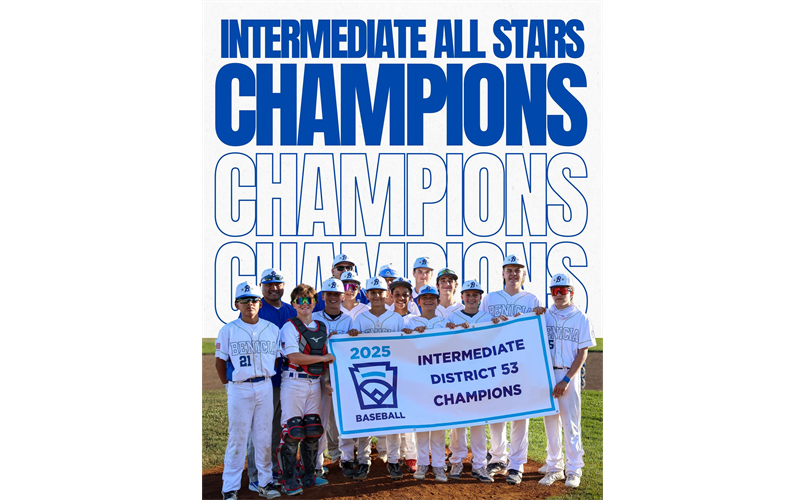 2025 District 53 Intermediate 50/70's CHAMPIONS