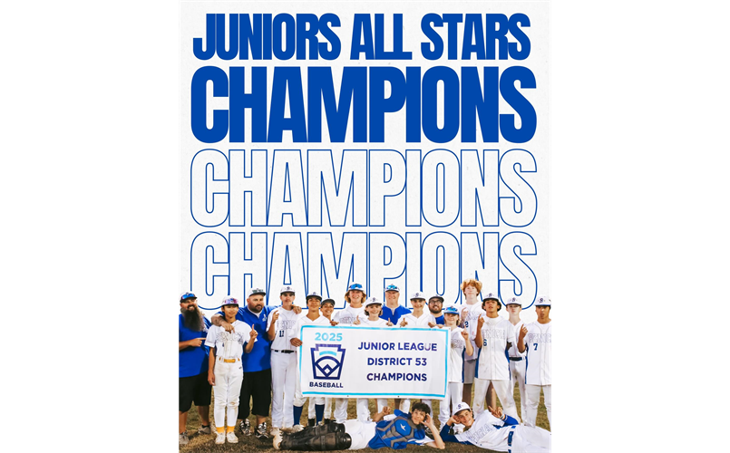 2025 District 53 Junior's CHAMPIONS