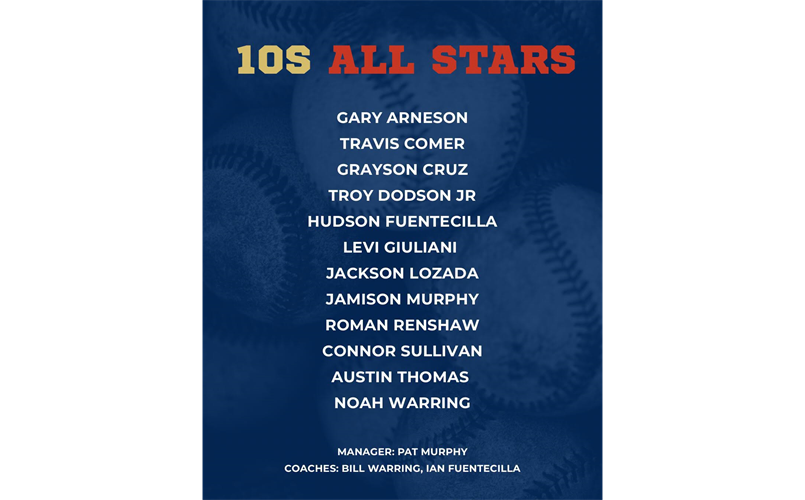 2026 BLL 10's District All-Star Team